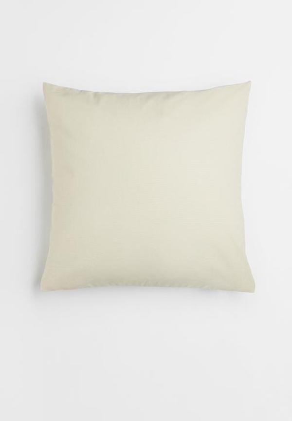 Canvas Scatter Pillow - Ivory - 60cm x 60cm